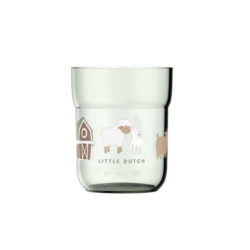 Children's glass - Green - Little Farm  Children's glass - Green - Little Farm