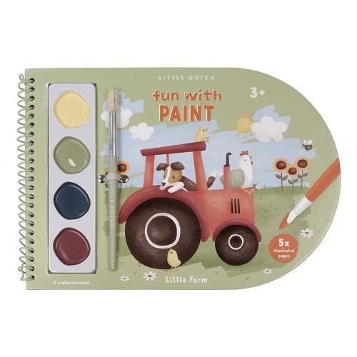 Livre de peinture Little Farm  Livre de peinture Little Farm