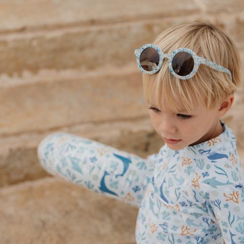 Lunettes de soleil pour enfants Rond Ocean Dreams Bleu  Lunettes de soleil pour enfants Rond Ocean Dreams Bleu
