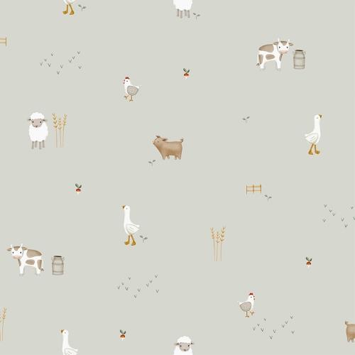 Behangstaal vliesbehang Little Farm Behangstaal vliesbehang Little Farm
