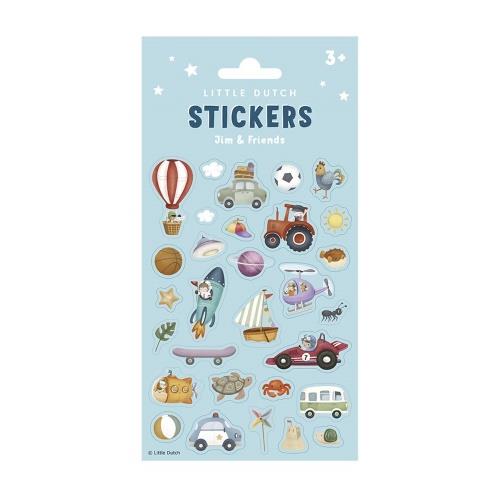 Sticker sheet Jim & Friends  Sticker sheet Jim & Friends