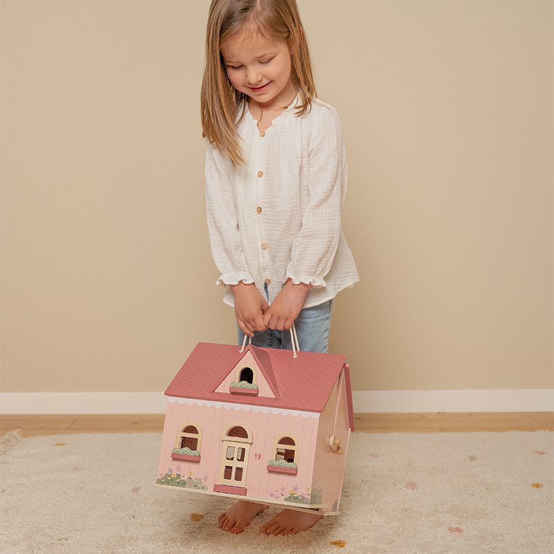 Portable dollhouse wood  Portable dollhouse wood