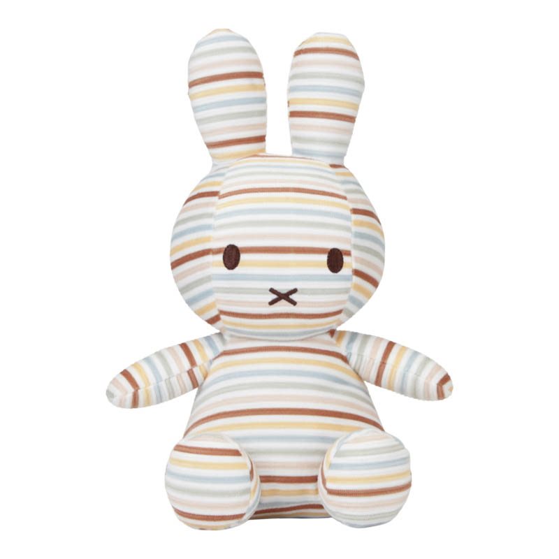 miffy Kuscheltier Vintage Sonnige Streifen überall 35 cm  miffy Kuscheltier Vintage Sonnige Streifen überall 35 cm