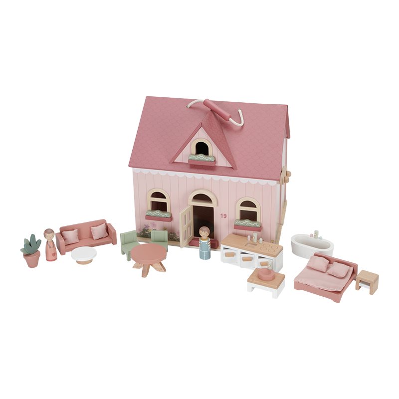 Portable dollhouse wood  Portable dollhouse wood
