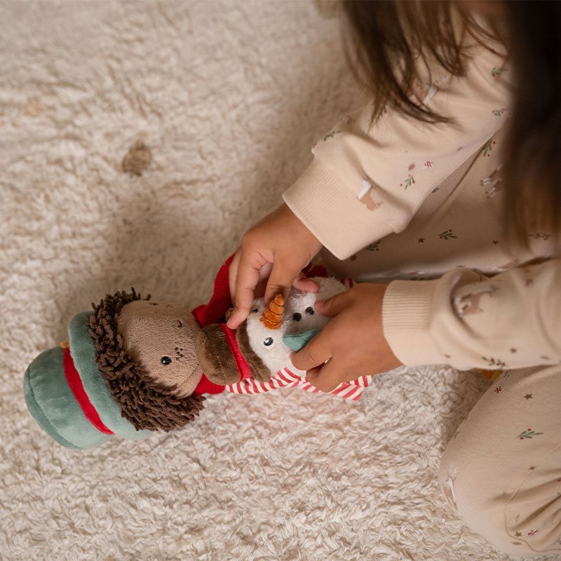 Knuffelpop kerst Jake 35cm Knuffelpop kerst Jake 35cm