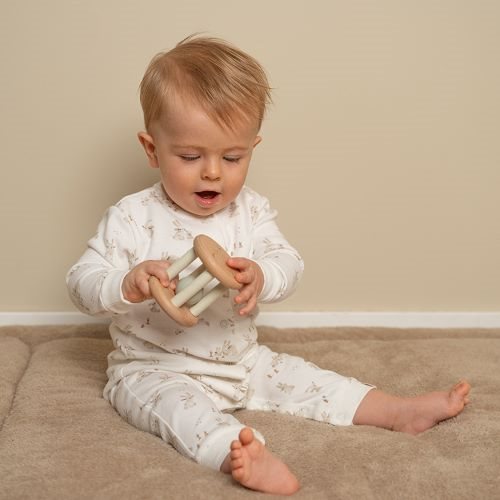 Rattle roller - Beige - Baby Bunny  Rattle roller - Beige - Baby Bunny