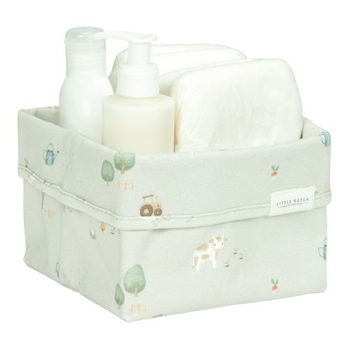 Storage basket small - Green - Little Farm  Storage basket small - Green - Little Farm