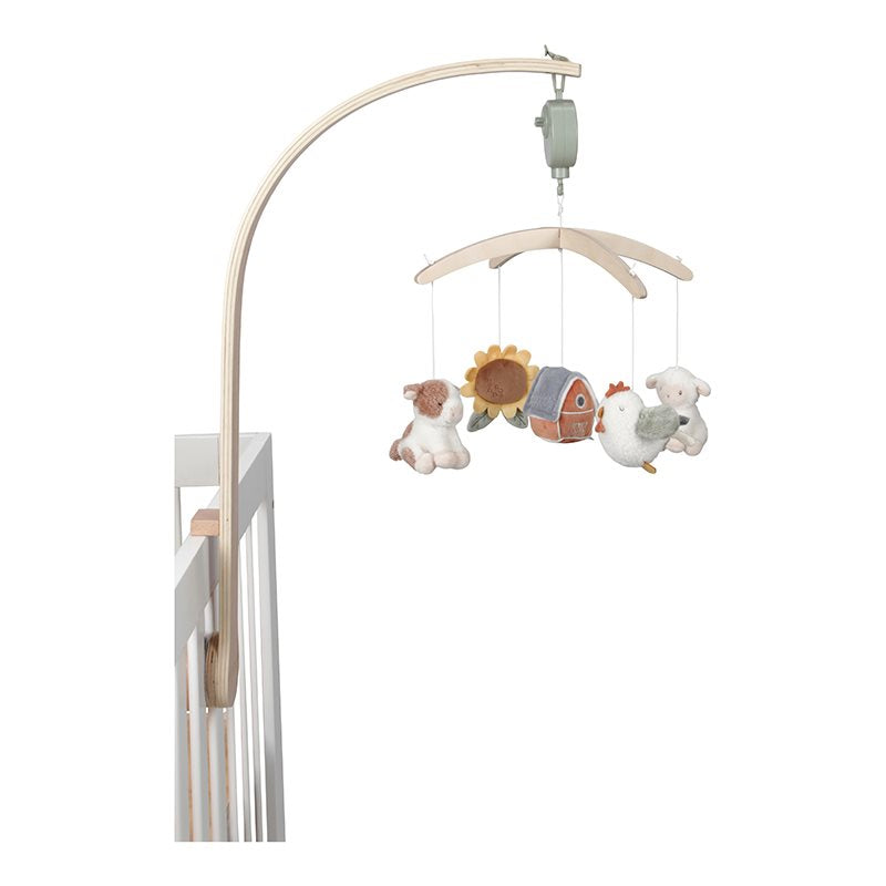 Little Dutch Wooden music mobile Little Farm  Little Dutch Wooden music mobile Little Farm