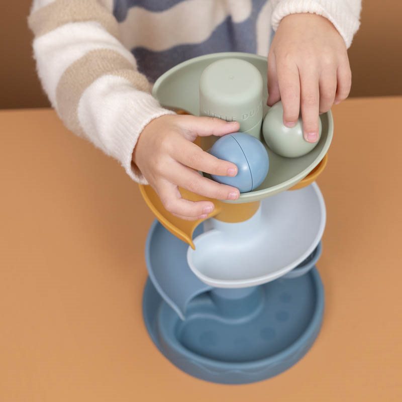 Spiral Tower Blue  Spiral Tower Blue