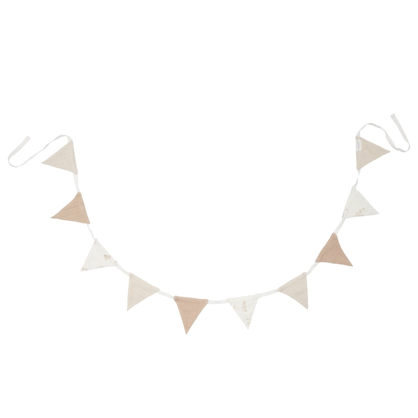 Slinger met vlaggetjes hydrofiel Baby Bunny Slinger met vlaggetjes hydrofiel Baby Bunny