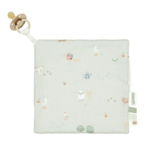 Cuddle cloth - Green - Little Farm  Cuddle cloth - Green - Little Farm