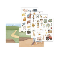 Autocollants de fenêtre Little Farm