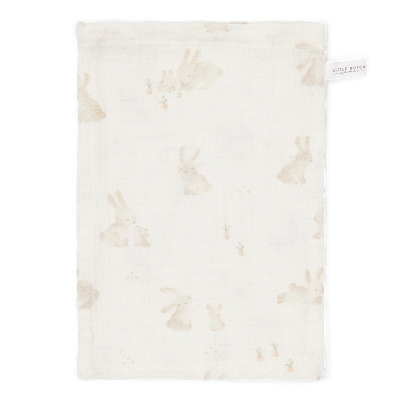 Washcloths set hydrophilic baby bunny / beige Washcloths set hydrophilic baby bunny / beige