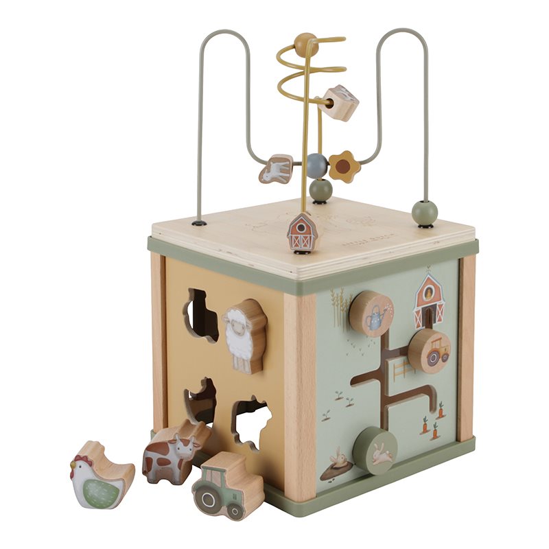 Activiteitenkubus Little Farm Activiteitenkubus Little Farm