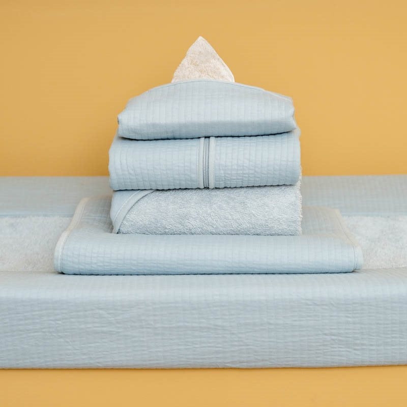 Baby wipes cover Pure Soft Blue  Baby wipes cover Pure Soft Blue