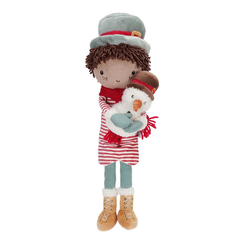 Knuffelpop kerst Jake 35cm Knuffelpop kerst Jake 35cm