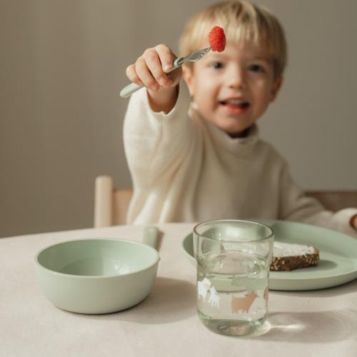 Set kinderservies - Groen - Little Farm Set kinderservies - Groen - Little Farm