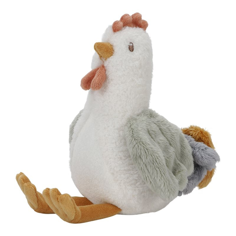 Peluche Poulet 17cm Little Farm  Peluche Poulet 17cm Little Farm