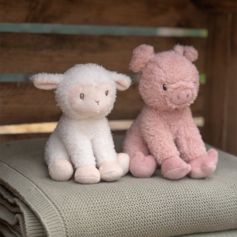 Knuffel Schaap 17cm Little Farm Knuffel Schaap 17cm Little Farm