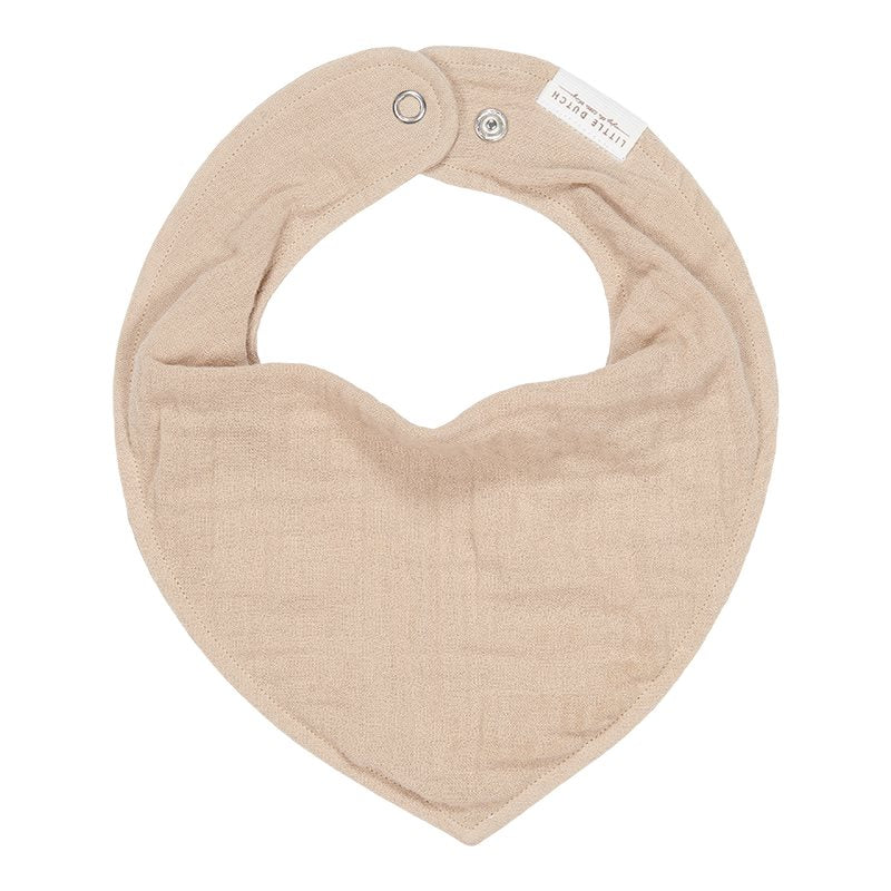 Bandana bib hydrophilic beige Bandana bib hydrophilic beige