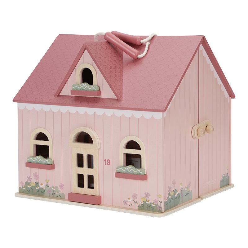 Portable dollhouse wood  Portable dollhouse wood