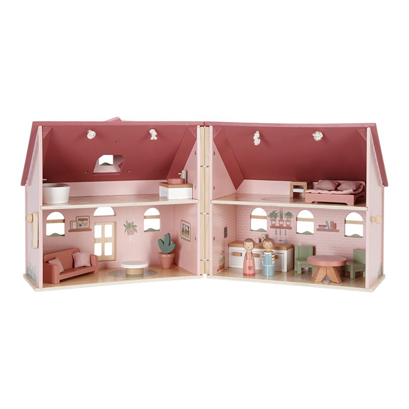 Portable dollhouse wood  Portable dollhouse wood