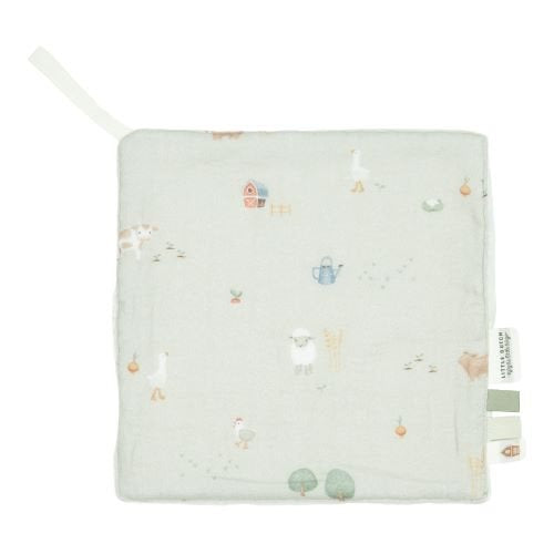 Cuddle cloth - Green - Little Farm  Cuddle cloth - Green - Little Farm