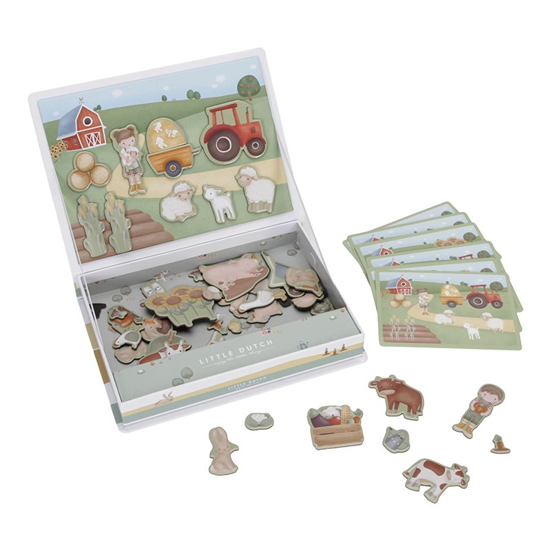 Magnetisches Spielbrett Little Farm  Magnetisches Spielbrett Little Farm