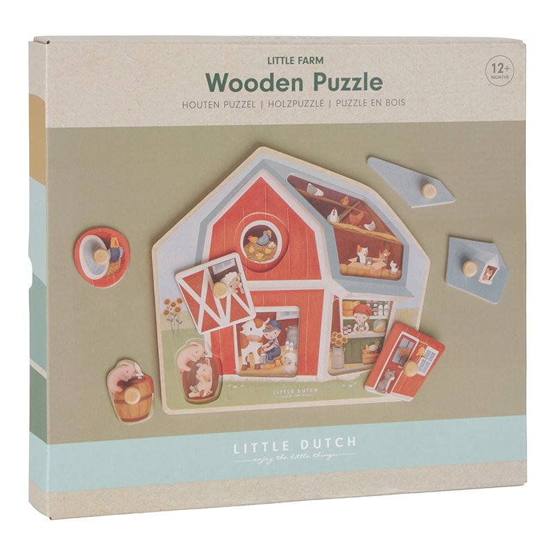 Wooden puzzle Little Farm  Wooden puzzle Little Farm