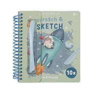 Kras- en schetsboek Jim & Friends