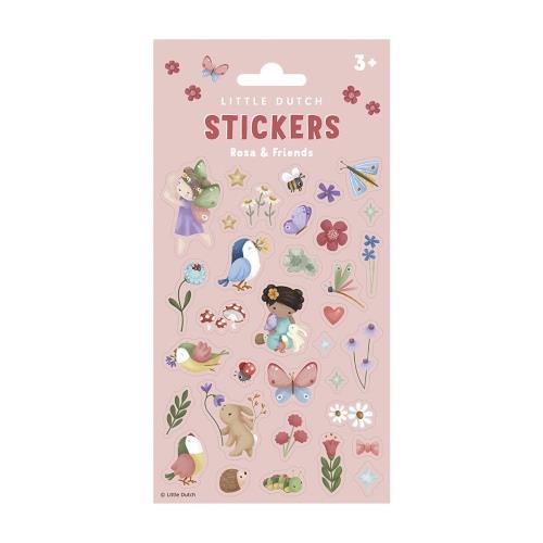 Stickerbogen Rosa & Friends  Stickerbogen Rosa & Friends