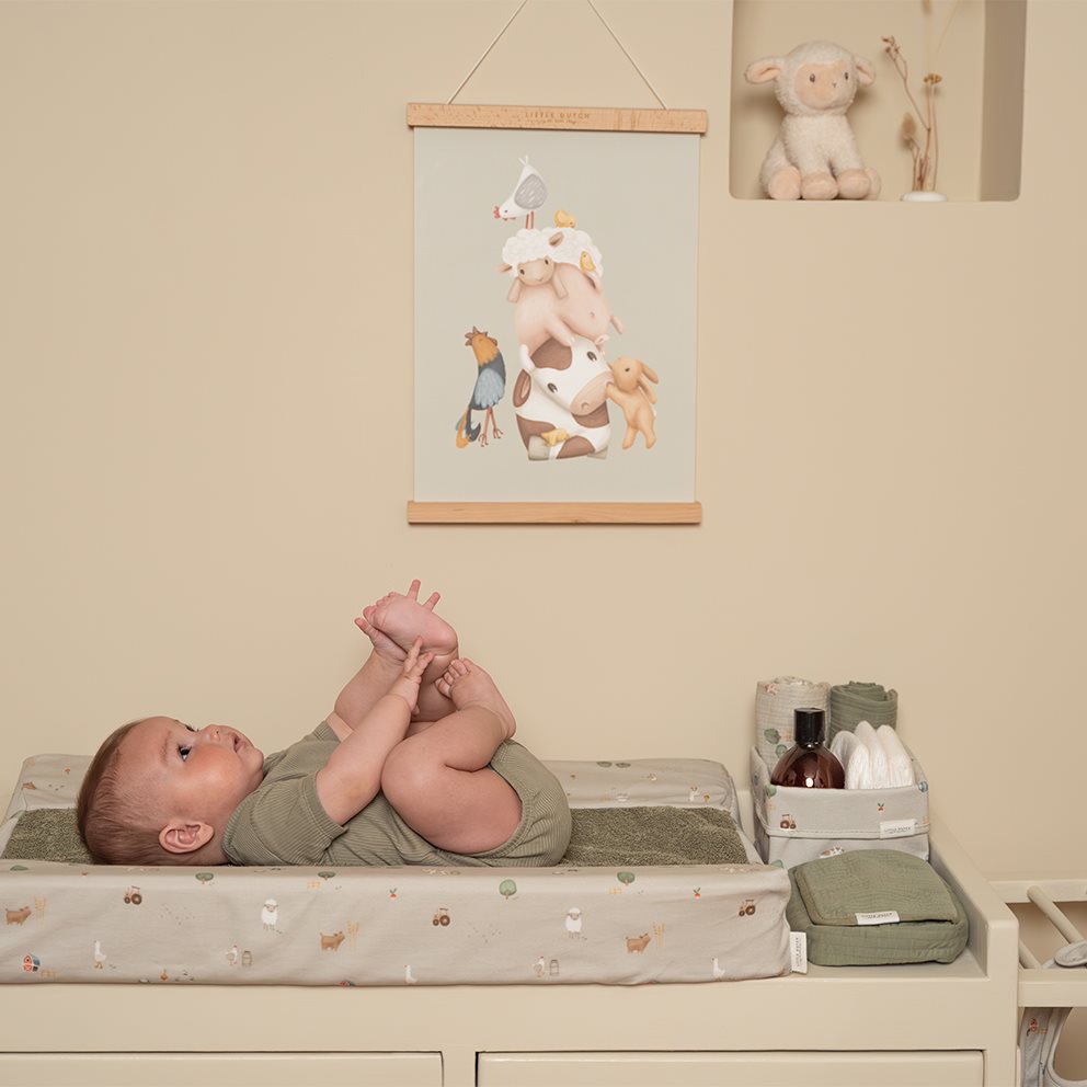 Poster - Multicolor - Size A3 - Little Farm Poster - Multicolor - Size A3 - Little Farm