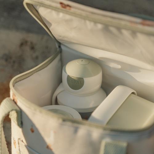Mittagessenset - Pop -up -Trinkflasche und Lunchbox - Grün - Little Farm Mittagessenset - Pop -up -Trinkflasche und Lunchbox - Grün - Little Farm