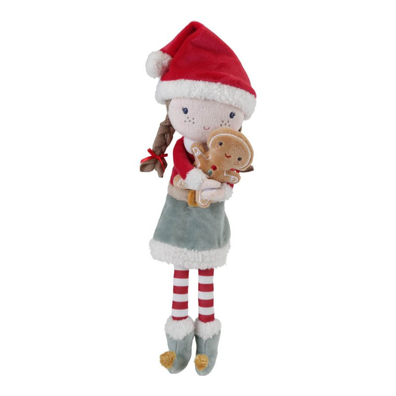Kerstpop Rosa 35 cm Kerstpop Rosa 35 cm