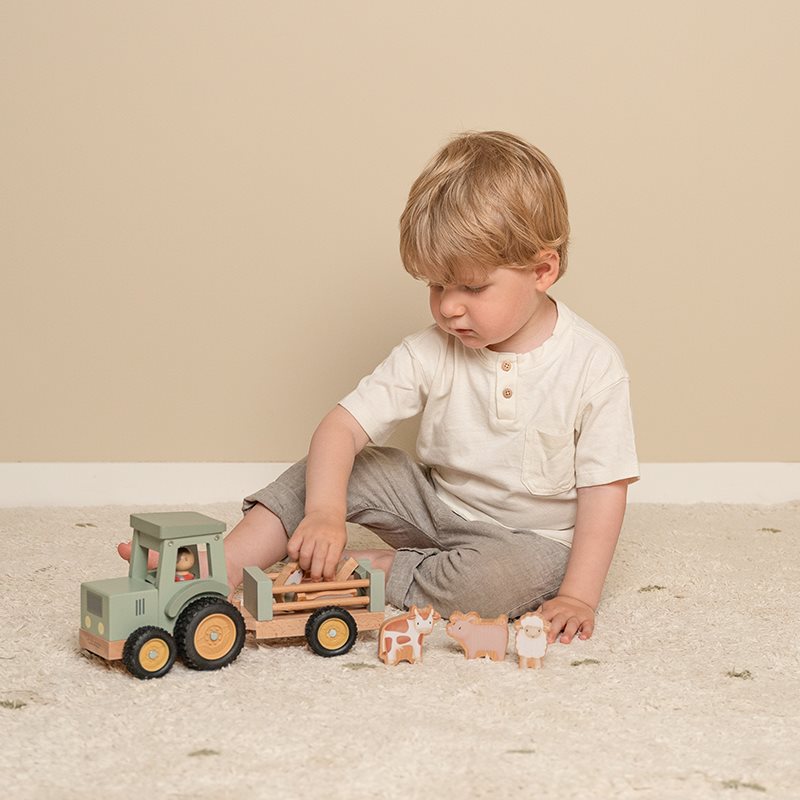 Traktor mit Anhänger Little Farm  Traktor mit Anhänger Little Farm