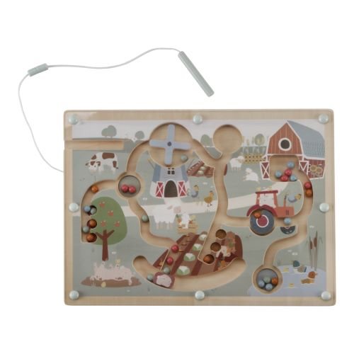 Magnetisches Labyrinth - Mehrfarbig - Little Farm  Magnetisches Labyrinth - Mehrfarbig - Little Farm