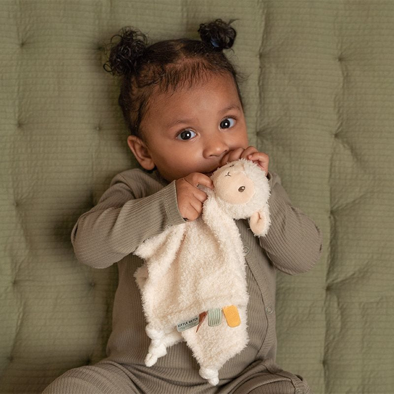 Schnuffeltuch Baby Schaf Little Farm  Schnuffeltuch Baby Schaf Little Farm