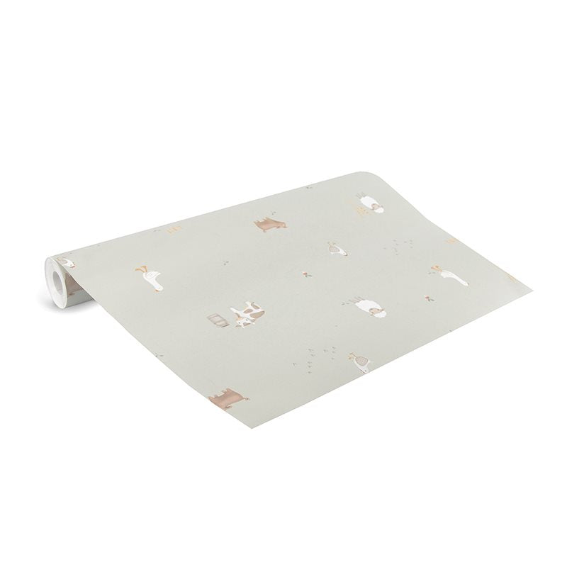 Fleece wallpaper Little Farm  Fleece wallpaper Little Farm