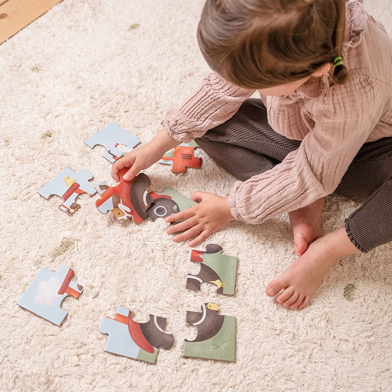 4 in 1 puzzle Little Farm  4 in 1 puzzle Little Farm