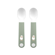 Set baby tableware - Green - Little Farm