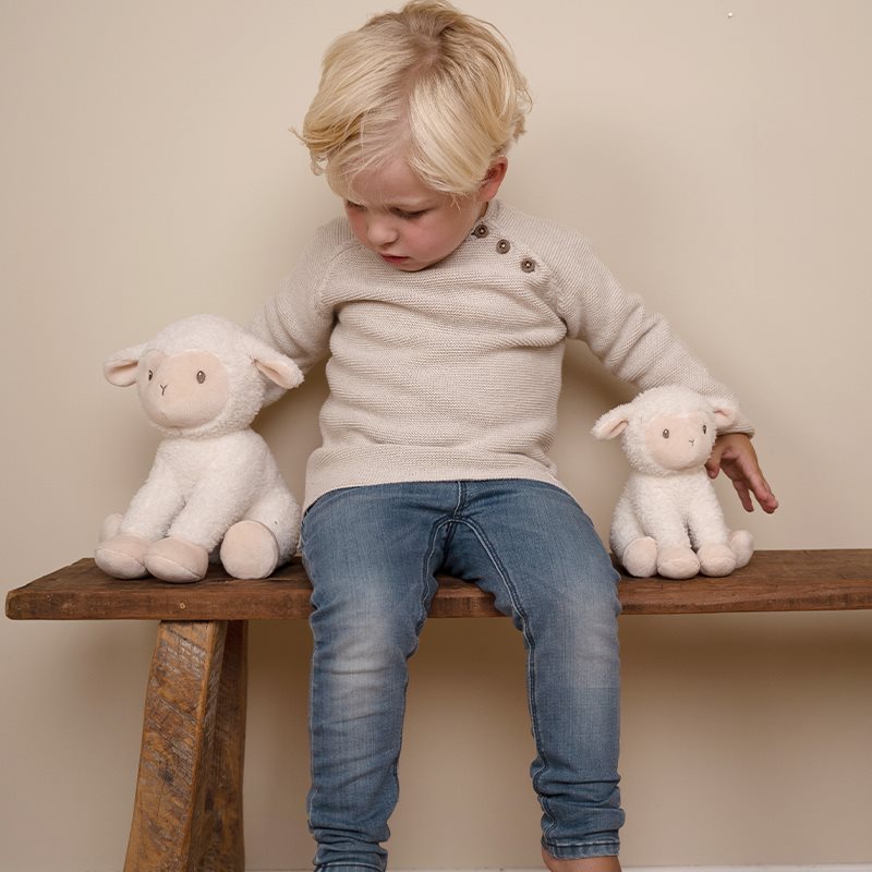 Knuffel Schaap 17cm Little Farm Knuffel Schaap 17cm Little Farm