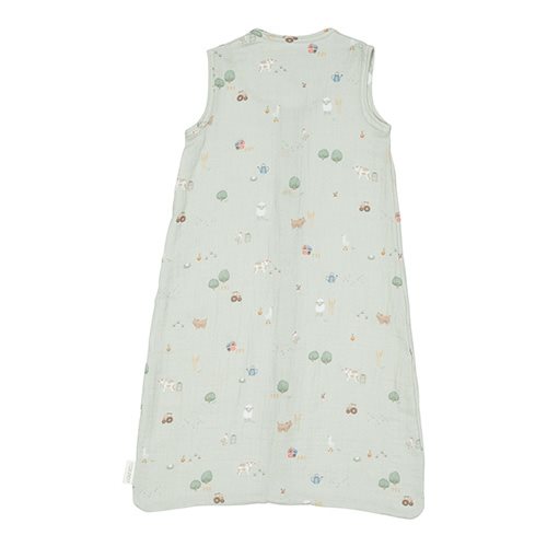Schlafsack Sommer Hydrophil 110 cm - Grün - Little Farm  Schlafsack Sommer Hydrophil 110 cm - Grün - Little Farm