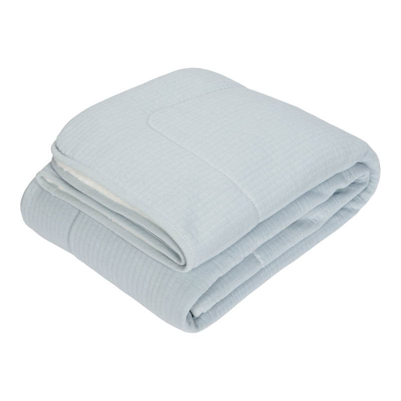 Couverture de berceau Pure Soft Blue  Couverture de berceau Pure Soft Blue