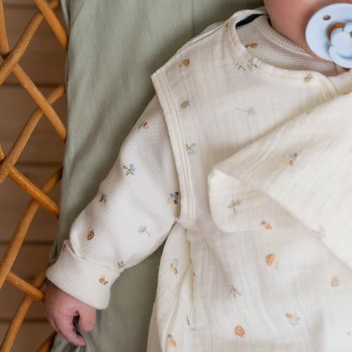 Sleeping bag Summer Hydrophile 110 cm - White - Size 110 cm - Forest Friends - Forest Treasures Sleeping bag Summer Hydrophile 110 cm - White - Size 110 cm - Forest Friends - Forest Treasures