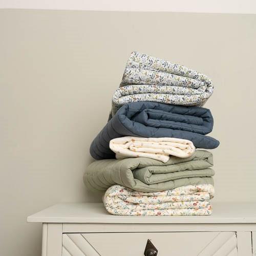 Babydecke - Blau - Forest Friends  Babydecke - Blau - Forest Friends