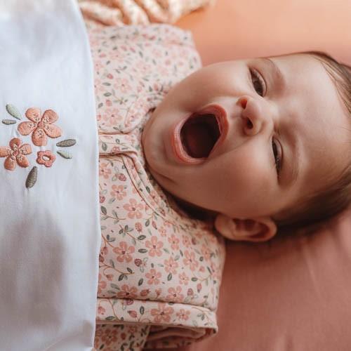 Einzelnes Spannbettlaken - Rosa - Essentials  Einzelnes Spannbettlaken - Rosa - Essentials