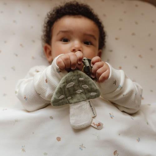 Crib Sheet - White - Forest Friends - Forest Treasures  Crib Sheet - White - Forest Friends - Forest Treasures