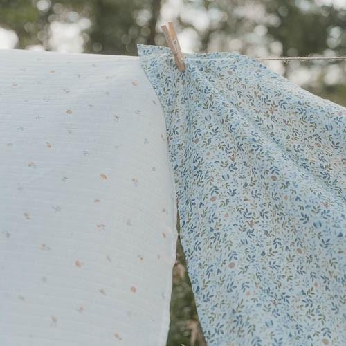 Junior Fitted sheet - White - Size Junior - Forest Friends - Forest Treasures Junior Fitted sheet - White - Size Junior - Forest Friends - Forest Treasures