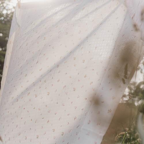 Cradle fitted sheet - White - Forest Friends - Forest Treasures  Cradle fitted sheet - White - Forest Friends - Forest Treasures