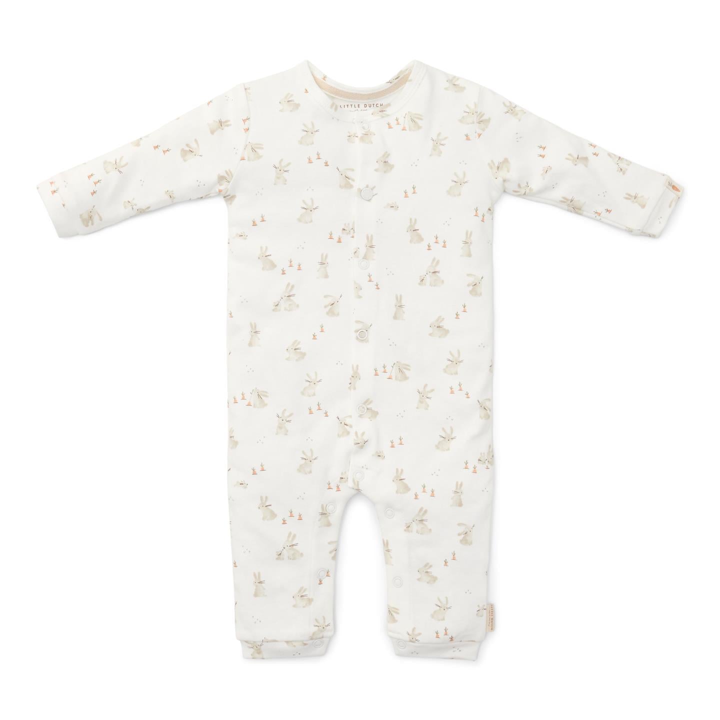 Romper - White - Newborn Naturals - Baby Bunny  Romper - White - Newborn Naturals - Baby Bunny